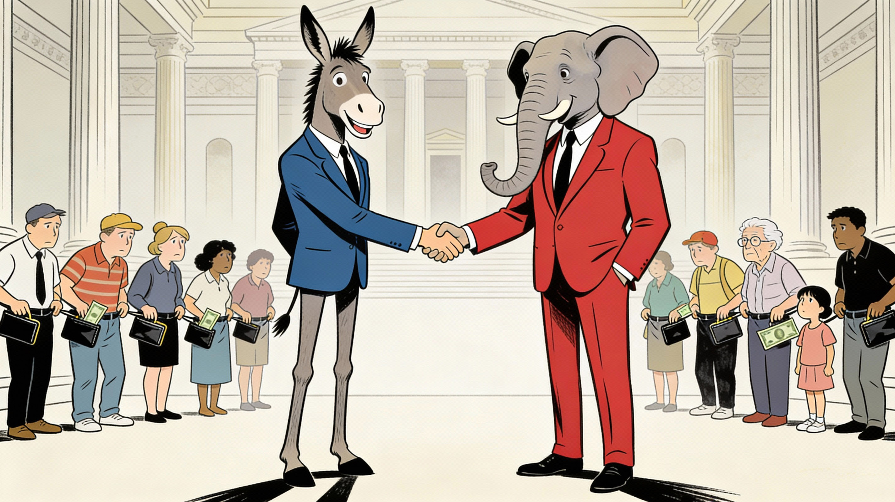 The 'Bipartisan' Suicide Pact: When They Agree, You Lose