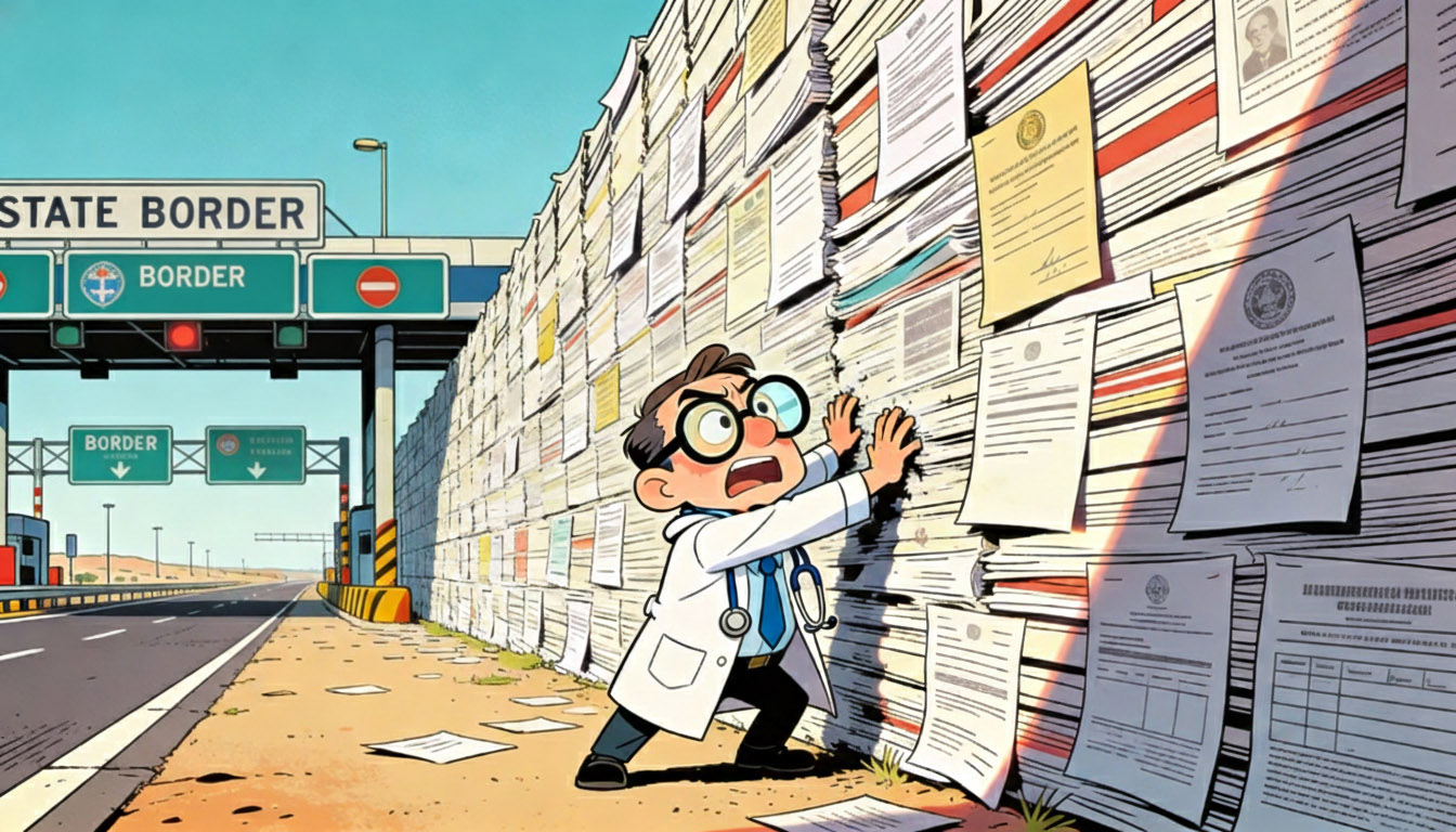 The Credentialing Purgatory: Why Your Doctor Can't Cross the Street