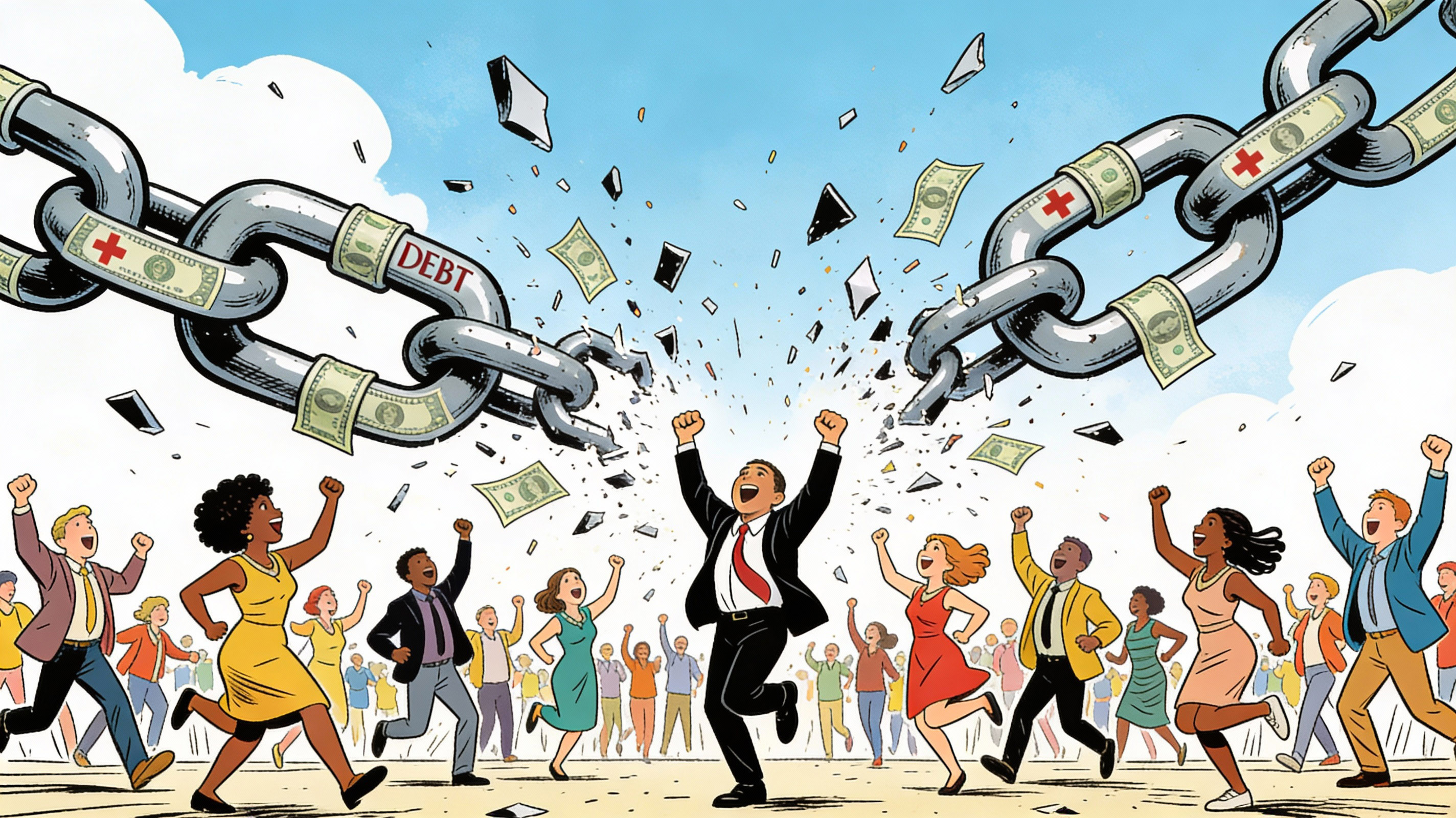 The Great Erasure: Why We Are Burning Your Medical Debt