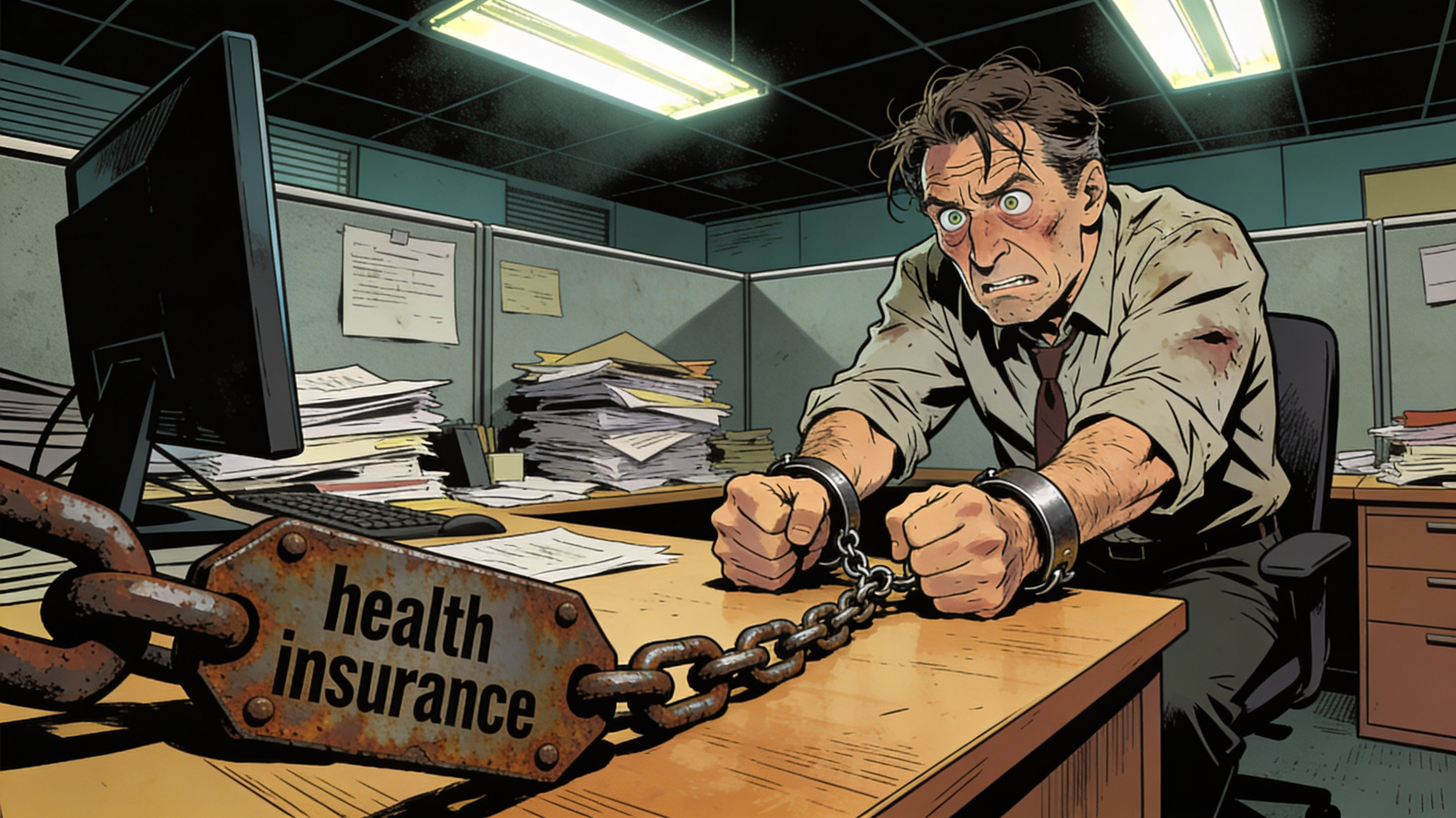 The $300,000 Handcuffs: Why Your Doctor Can't Afford to Care